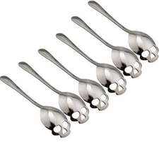 304 Stainless Steel Skull Sugar Spoon Dessert，Tea ，Coffee Stirring Spoon Set  