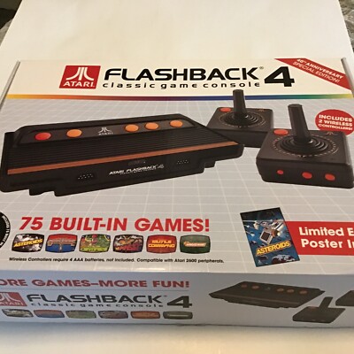 Atari Flashback Classic Game Console w/ Limited Edition Poster