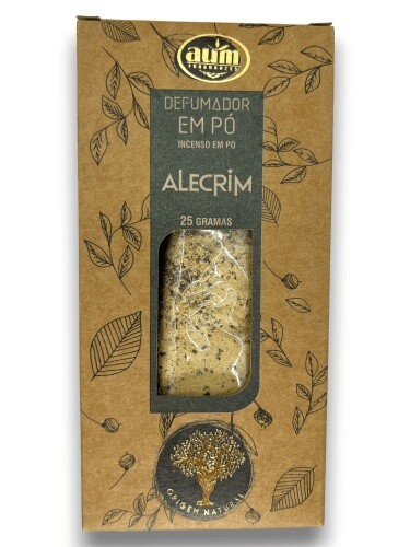 Incienso en polvo Romero AUM Fragrances 25gr.