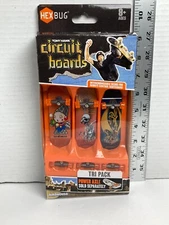 HexBug Tony Hawk Circuit Boards Tri Pack Finger Skateboard Birdhouse New Sealed