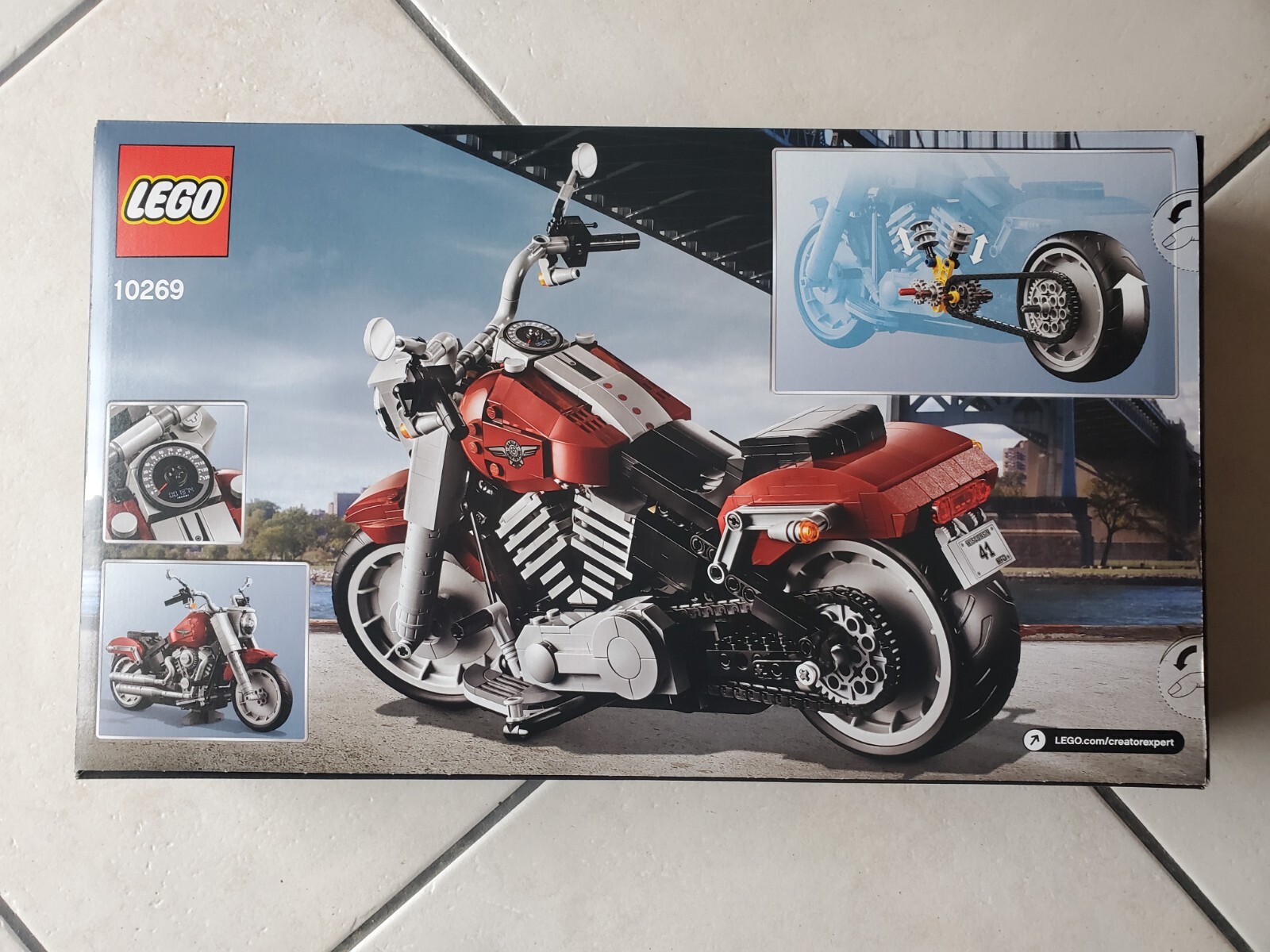 Lego Creator 10269 Harley-Davidson Fat Boy maquette moto neuve scellée