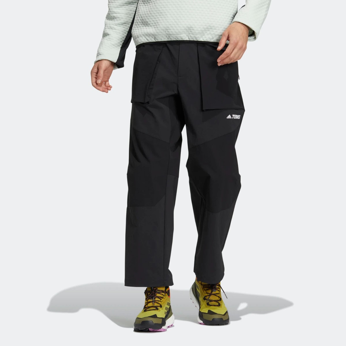 adidas Terrex Utilitas Pants CORDURA-Color Black hn2042 Size Small