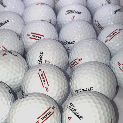 36 Near Mint AAAA White Titleist TruFeel Used Golf Balls