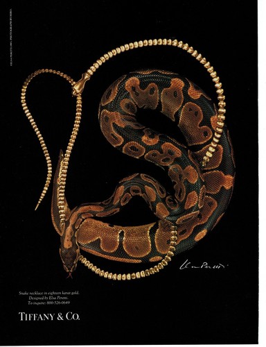 1993 TIFFANY \u0026 CO : ELSA PERETTI SNAKE 