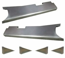 1937 1938 1939 Ford Passenger Car Steel Running Board Set New Pair Made In Usa