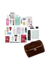 ULTA BEAUTY Samples 28 PC GIFT SET SKINCARE MAKEUP PERFUME Ulta Fur Makeup Bag