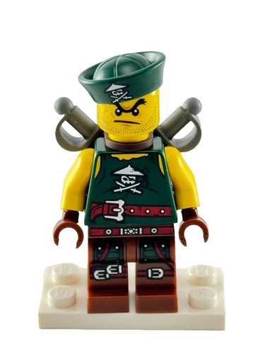 LEGO® Ninjago Flintlocke Minifigure with Gun Sky Pirate Skybound