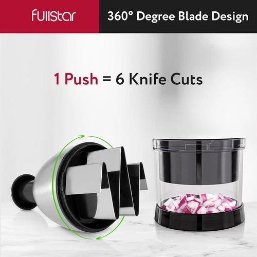 Fullstar Vegetable Chopper - Onion Chopper - Pro Food Slicer - Veggie Cutter wit - Picture 3 of 6