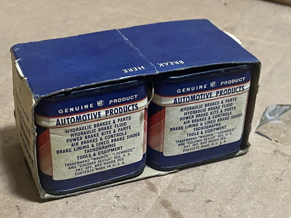 Kit de reparación de cilindro de rueda Wagner Lockheed FC12222 -- 1940-1942 Chrysler Saratoga Foto 4 de 4