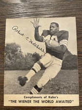 1959 Kahn’s Wieners Bobby Mitchell Cleveland Browns 