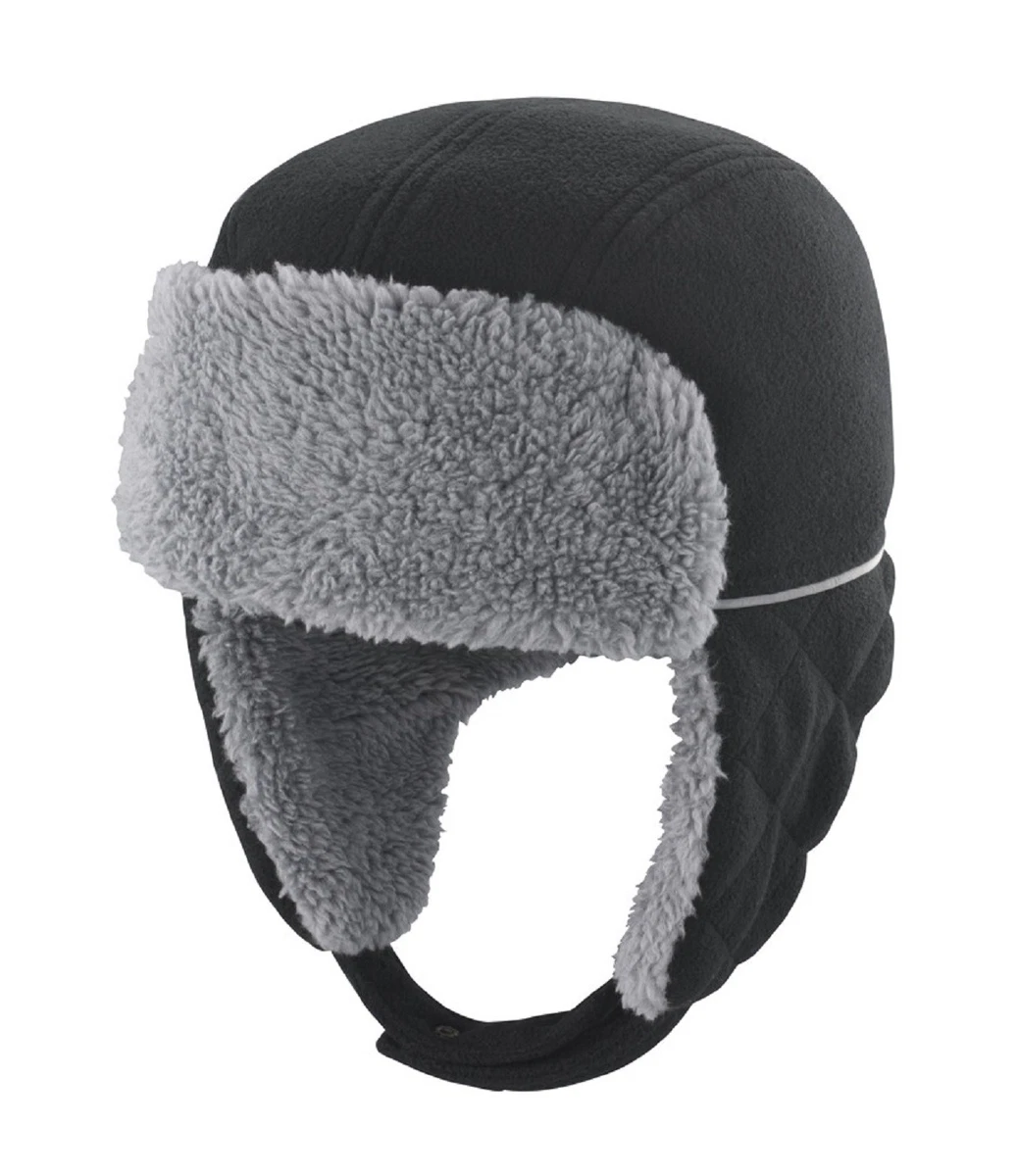 Fleece lined trapper hat sale