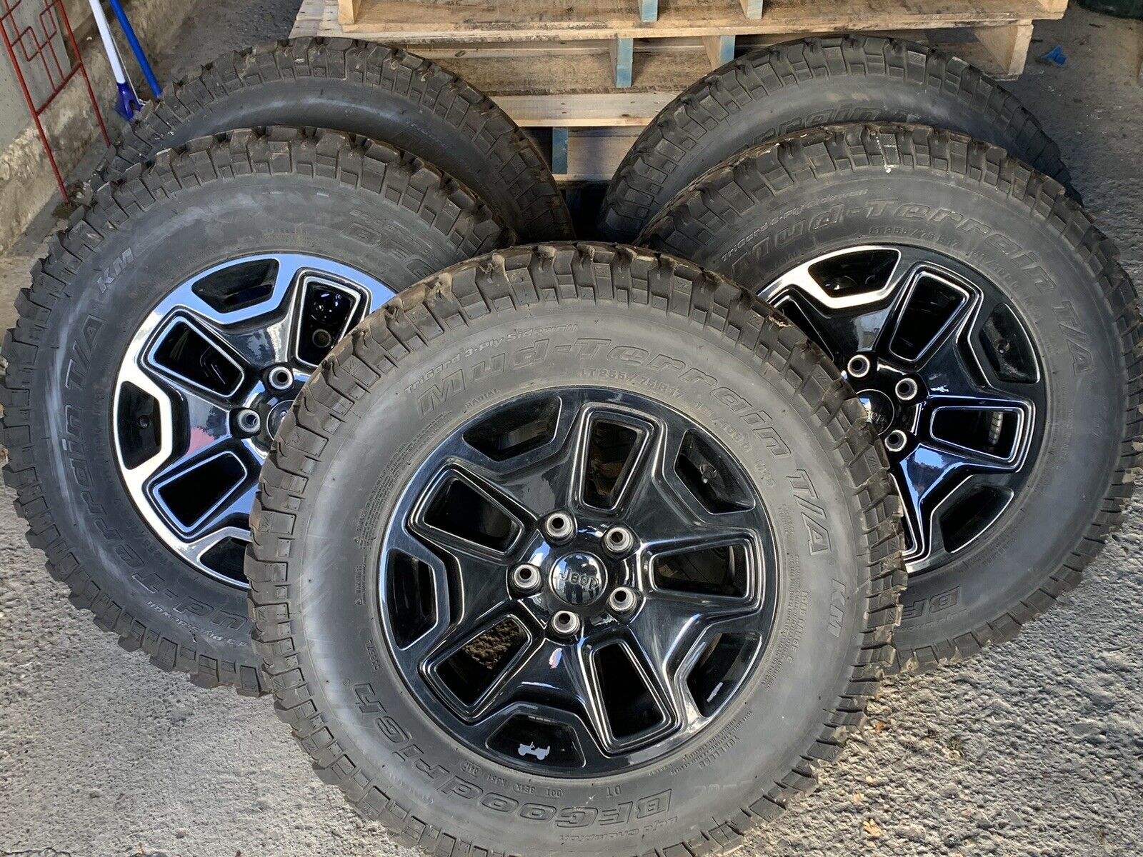 jeep wrangler jk wheels and tires | eBay