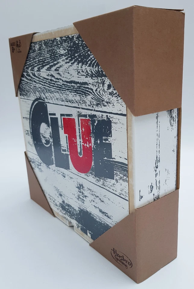 Cluedo Rustic Series Edition Family Board Game Wooden Box Crate Wood Clue Hasbro - Image 4 of 4
