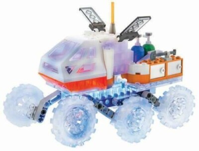 Laser Stifte Mars Rover Bauset Kind Spielzeug sammeln 200 Stück 3 LED Bauen