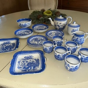 Blue Willow Spode | eBay