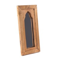 "Orient Wandspiegel \"Tara\" | Mahagoni, 50 Cm | Flurspiegel, Teak Holzspiegel "