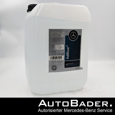 Original Mercedes AdBlue  Harnstoff 10 Liter Kanister mit Schlauch A0049890420 