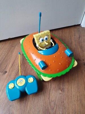 Spongebob Schwammkopf groß RC Krabby Patty ferngesteuertes Auto Spielzeug voll funktionsfähig