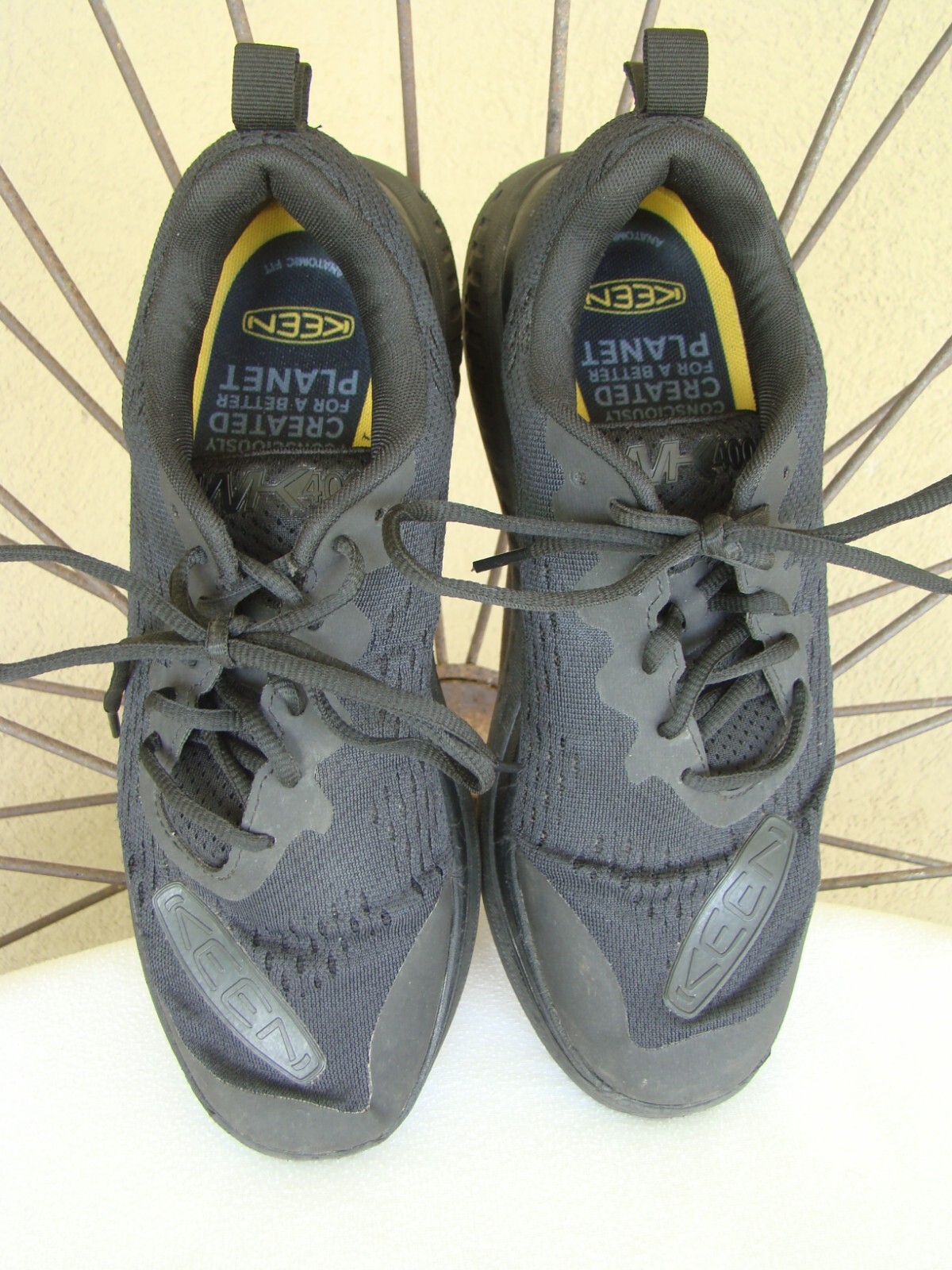 Scarpe da trekking Keen donna WK400 misura 10 5 tripla maglia nera