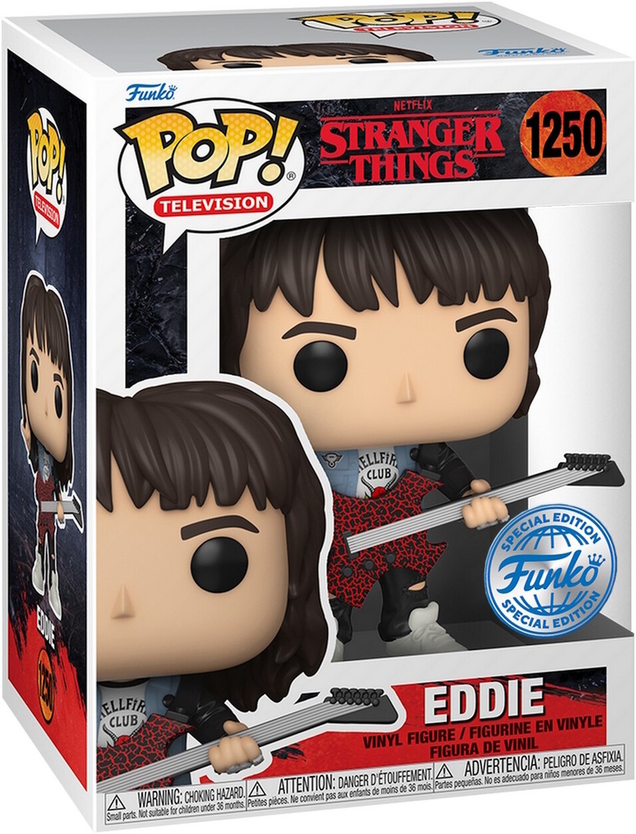 Stranger Things Eddie Funkoファンコ　エディー Amazon.com: Funko Pop TV: Stranger Things - Eddie (Target