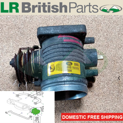 GENUINE LAND ROVER THROTTLE BODY RANGE ROVER 4.0/4.6 DISCOVERY II MHB000240 USED