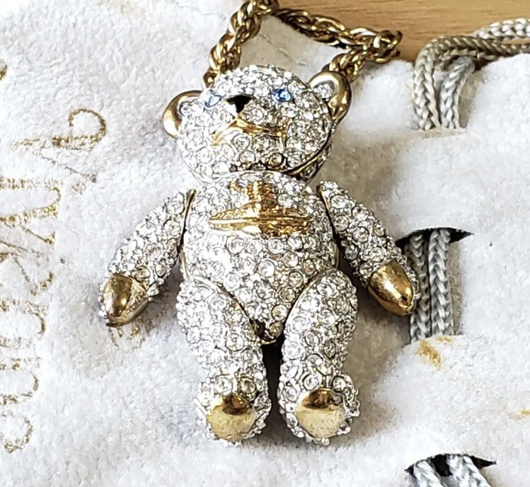 Vivienne Westwood TEDDY NECKLACE Vivienne Westwood teddy bear 