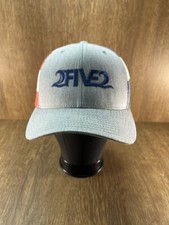Richardson 252 America Adjustable Hat Snapback Trucker Cap Patriotic USA
