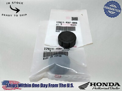 #ad 2 Honda Genuine OEM Authentic Gas Fuel Tank Rubber 17611 437 000 $18.82