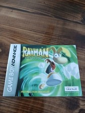 Rayman Advance Nintendo Gameboy Advance GBA MANUAL ONLY