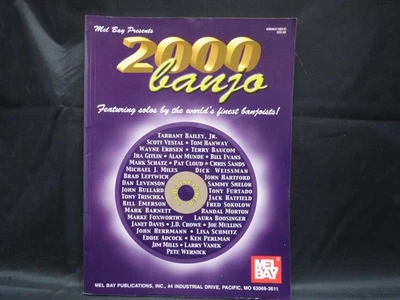 Mel Bay's. Banjo 2000. Livre de musique. Avec 2 CD Play Along. 175 pages. 32 chansons - Photo 1/4