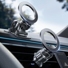 Car Mount 2026 Strong Magnets Magnetic Phone Holder for Your Car Vent Dash 