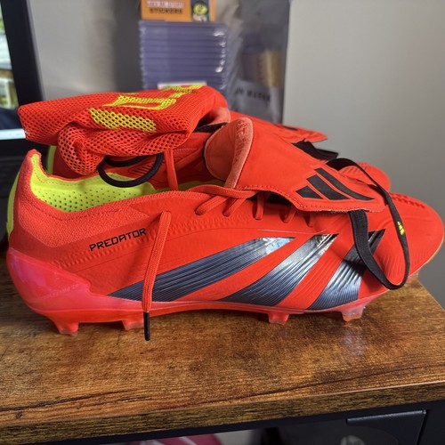Adidas Predator Elite FG Size 11.5 Solar Red W/bag Mania 30th Anniversary - Picture 5 of 22