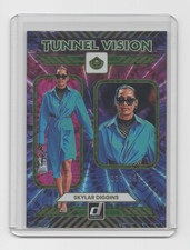 Skylar Diggins 2025 WNBA Donruss Tunnel Vision Green Fireworks #7 (033/399)