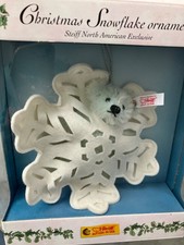 Steiff Snowflake Ornament Ltd Ed 2003 666971