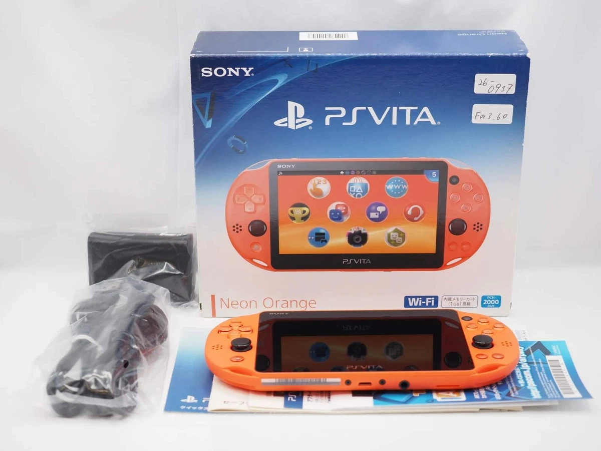 Sony PS Vita - PCH-2000 Orange Video Game Consoles for sale - eBay