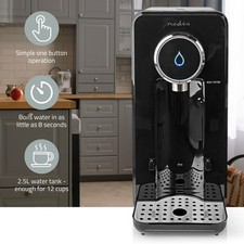 Instant Hot Water Boiler Dispenser Kettle Machine 2.5L 1 Button Operation Black