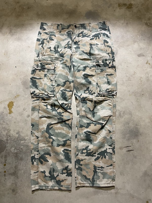 levis camo cargo pants mens 33