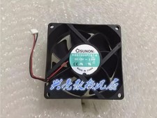 SUNON KDE1208PTB1-6A 8025 DC12V 2.6W 8CM 2-Pin Silent Cooling Fan