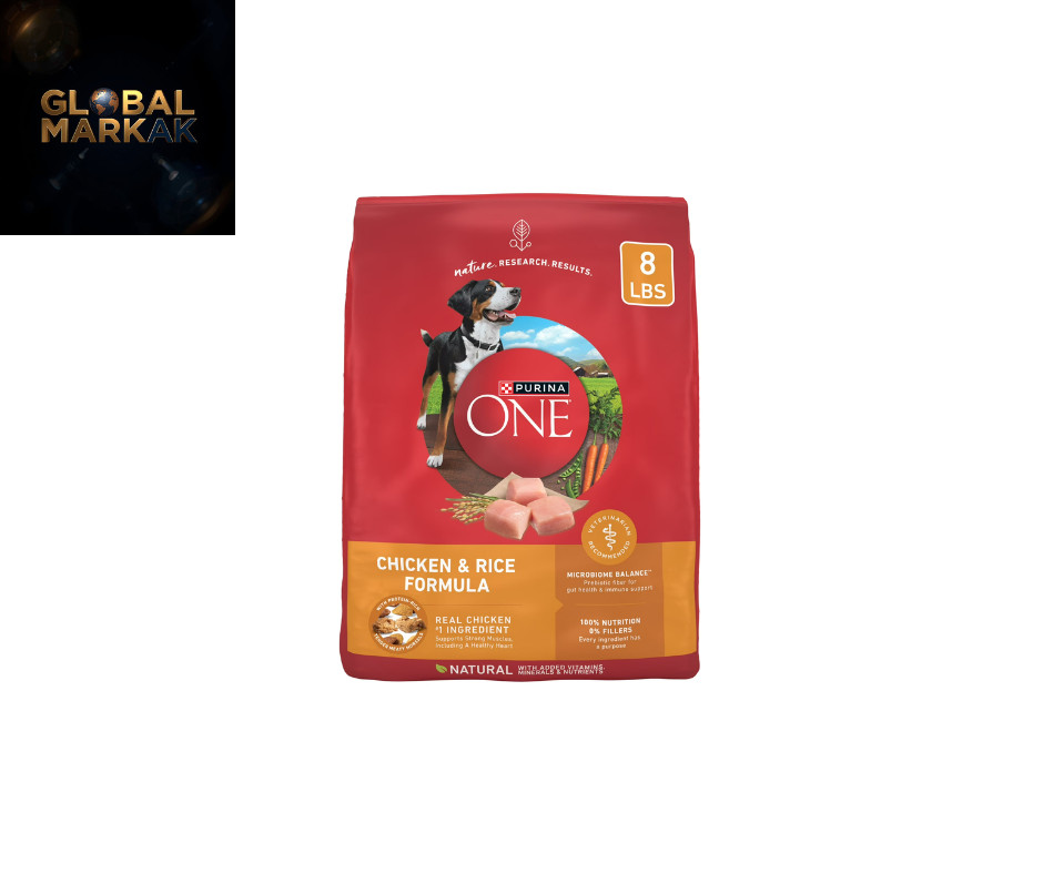 For Adult Dogs High Protein,real Chicken & Rice 8 Lb Bag