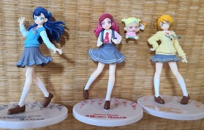Hugtto Precure Figuren Set Hana Homare Saya Pre-Transformation Used No Damage