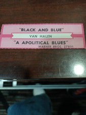Van halen jukebox title strip