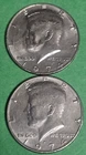 1974 P & D Kennedy Half Dollar *AU* 2 coins plus Free Shipping