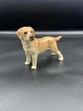 Vintage Coopercraft Porcelain Golden Labrador Dog Figure