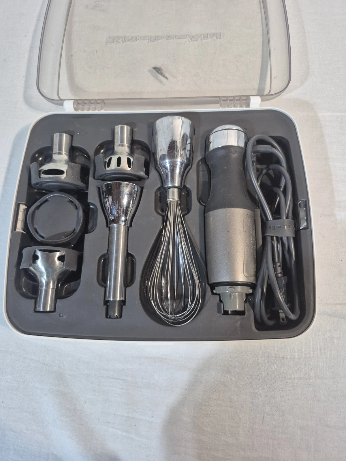 KitchenAid Immersion Hand Blender KHB2561 with Attachments and Case
Opens in a new window or tab