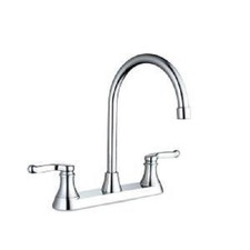 Sheffield Home 2Handle 4inch Centerset Kitchen Faucet Polished Chrome
