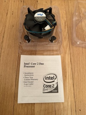 Intel D60188-001 CPU Fan w Heatsink Core 2 Duo Processor E6700/6850 (no chipset)