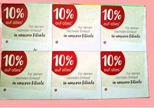 ❤️ 6x Rossmann Gutscheine Coupon 10% auf alles gültig bis 31.03.2026  ❤️