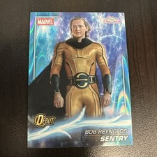Scheda di debutto Topps Chrome Marvel #189 Sentry Bob Reynolds Thunderbolts 2025