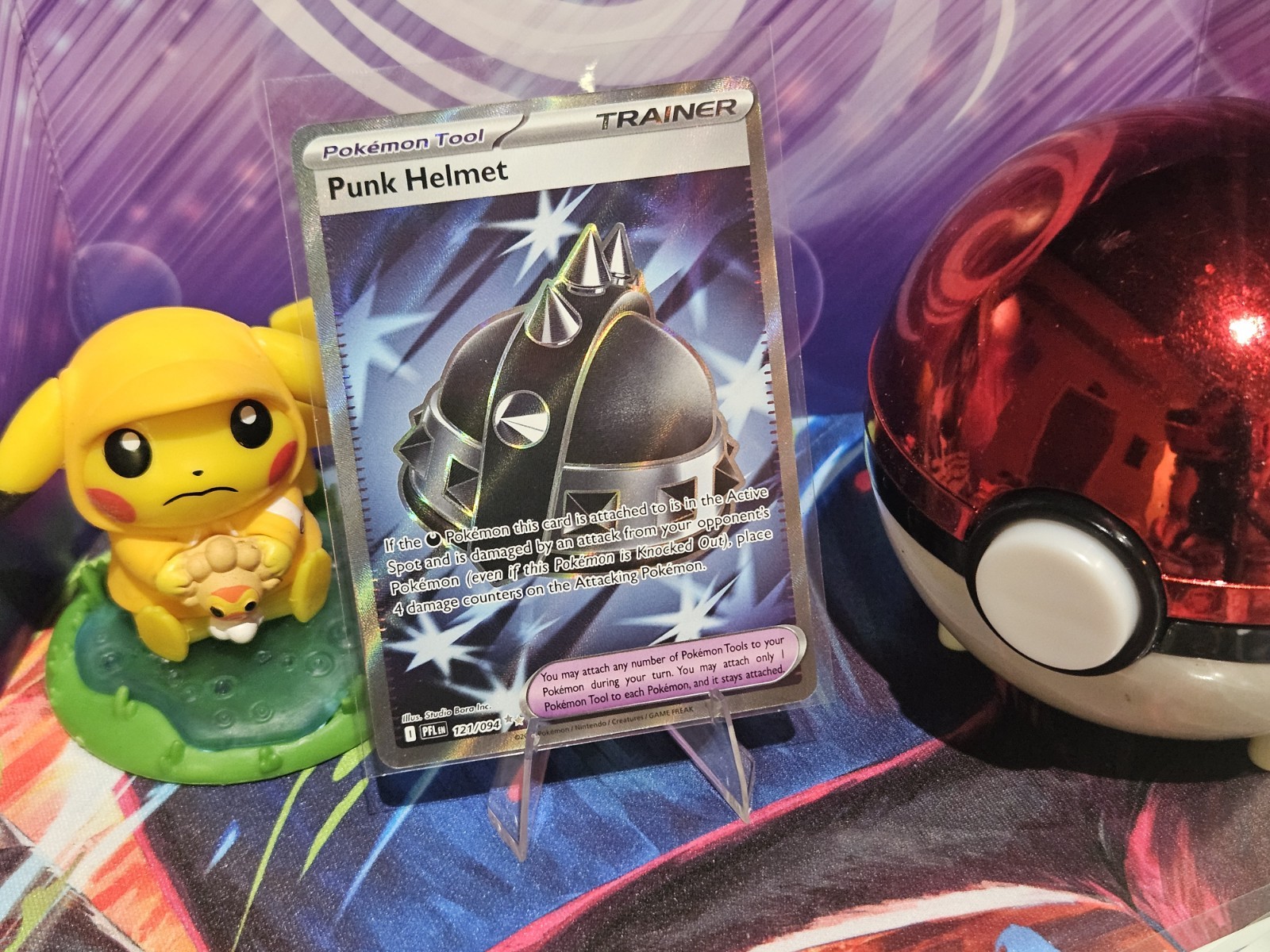 Punk Helmet - Ultra Rare ME02: Phantasmal Flames 121/094 LP-NM