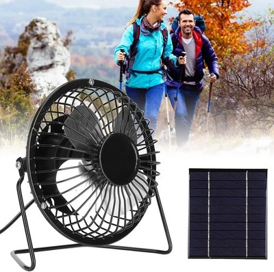 Solarpanel Lüfter Kit Solar Lüfter Solarpanel Ventilator Outdoor Camping USB Fan